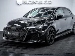Svart Ny 2024 Audi RS3 Sportback Comfort Halvkombi | 719 900 kr (Marknadspris)