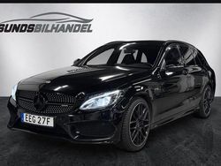 Svart Begagnad 2017 Mercedes C43 AMG AMG Kombi | 349 900 kr (Marknadspris)