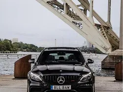 Svart Begagnad 2017 Mercedes C63S AMG AMG Kombi | 505 900 kr (Marknadspris)