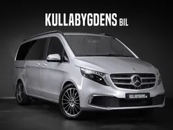 Silver Begagnad 2023 Mercedes V300 Exclusive Minibuss | 599 000 kr (Marknadspris)