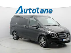 Svart Begagnad 2021 Mercedes Vito Minibuss | 799 900 kr