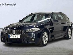 Svart Begagnad 2011 BMW 520 Kombi | 149 900 kr (Dyr)