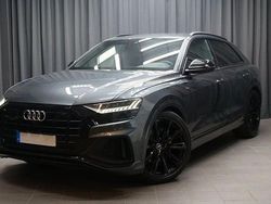 Grå Begagnad 2019 Audi Q8 S-Line SUV | 629 000 kr
