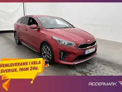 Röd Begagnad 2018 Kia Ceed 4 Kombi | 239 800 kr (Lite dyr)