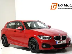 Röd Begagnad 2017 BMW 118 M Sport Halvkombi | 164 800 kr (Marknadspris)