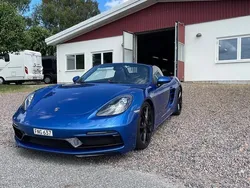 Blå Begagnad 2018 Porsche 718 Boxster GTS Cab | 799 000 kr