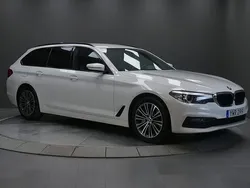 Vit Begagnad 2018 BMW 530 Sport Line Kombi | 339 000 kr (Bra pris)