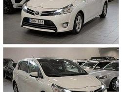 Vit Begagnad 2013 Toyota Verso Multidrive S Minibuss | 125 000 kr (Marknadspris)