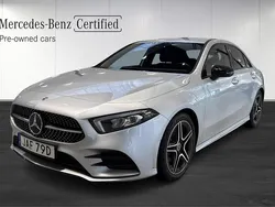 Silver Begagnad 2022 Mercedes A180 AMG Sedan | 299 900 kr (Marknadspris)