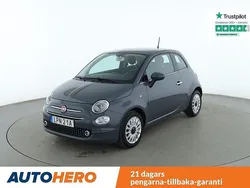 Grå Begagnad 2019 Fiat 500 Lounge Halvkombi | 118 000 kr (Marknadspris)