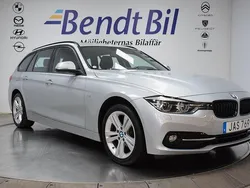 Silver Begagnad 2015 BMW 318 Sport Line Kombi | 179 500 kr (Marknadspris)