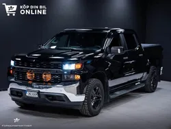 Svart Begagnad 2021 Chevrolet Silverado Van | 659 800 kr