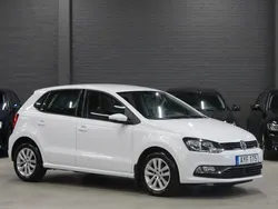 Vit Begagnad 2016 VW Polo Halvkombi | 109 900 kr (Marknadspris)