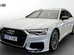 Glaciärvit metallic Begagnad 2024 Audi A6 S-Line Kombi | 649 000 kr (Dyr)