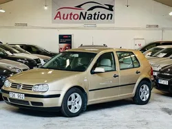 Ljusbrun (brun) Begagnad 2002 VW Golf IV Comfortline Halvkombi | 39 900 kr (Marknadspris)