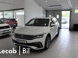 Vit (pure white) Begagnad 2022 VW Tiguan R-line SUV | 414 500 kr (Dyr)