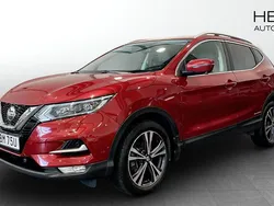 Röd (red) Begagnad 2019 Nissan Qashqai 360º SUV | 174 800 kr (Marknadspris)