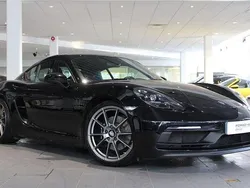 Svart Begagnad 2021 Porsche 718 Cayman GTS Sportkupé | 975 000 kr