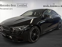 Svart Begagnad 2023 Mercedes CLA200 AMG Sportkupé | 419 000 kr (Dyr)