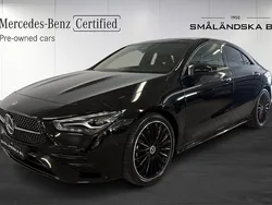 Svart Begagnad 2023 Mercedes CLA200 AMG Sportkupé | 439 000 kr (Dyr)