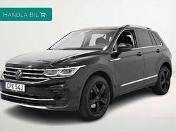 Svart Begagnad 2022 VW Tiguan Elegance SUV | 309 900 kr (Marknadspris)