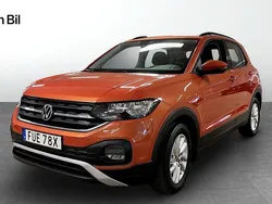 Orange Begagnad 2021 VW T-Cross Comfortline SUV | 184 500 kr (Marknadspris)