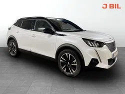 Vit Begagnad 2021 Peugeot e-2008 GT SUV | 209 900 kr (Marknadspris)