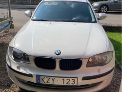 Vit Begagnad 2011 BMW 116 Halvkombi | 62 000 kr (Superpris)
