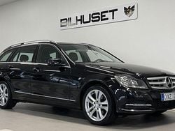Svart Begagnad 2011 Mercedes C180 Avantgarde Kombi | 109 900 kr (Marknadspris)