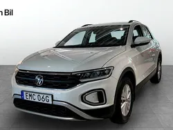 Vit Begagnad 2022 VW T-Roc Life SUV | 219 900 kr (Marknadspris)