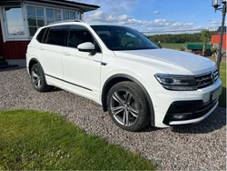 Vit Begagnad 2019 VW Tiguan Allspace R-line SUV | 245 000 kr (Marknadspris)