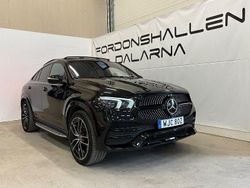 Svart Begagnad 2021 Mercedes GLE350 AMG line Sportkupé | 829 900 kr