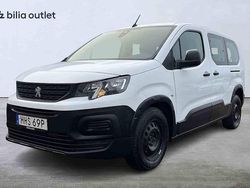 Vit Begagnad 2019 Peugeot Rifter Minibuss | 169 900 kr