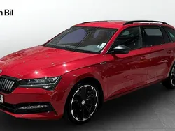 Röd Begagnad 2019 Skoda Superb SportLine Kombi | 270 000 kr (Bra pris)