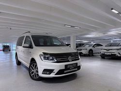 Vit Begagnad 2019 VW Caddy Maxi Life Life Minibuss | 399 900 kr