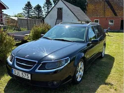 Svart Begagnad 2008 Saab 9-5 Linear Kombi | 18 000 kr (Marknadspris)