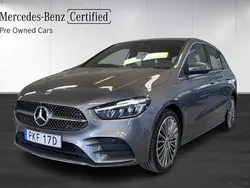 Grå Begagnad 2024 Mercedes B250e AMG Minibuss | 419 900 kr (Marknadspris)