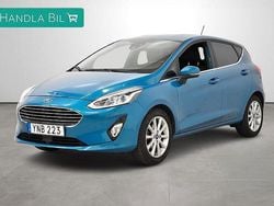 Blå Begagnad 2018 Ford Fiesta Titanium Halvkombi | 84 900 kr (Bra pris)