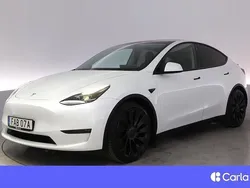 Vit Begagnad 2022 Tesla Model Y Performance SUV | 374 900 kr