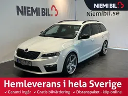 Vit Begagnad 2015 Skoda Octavia RS Kombi | 159 900 kr (Lite dyr)