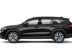 Svart Ny 2025 Skoda Kodiaq Business Line SUV | 434 400 kr (Bra pris)