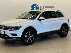 Vit Begagnad 2019 VW Tiguan SUV | 259 900 kr (Bra pris)