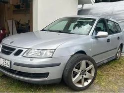 Grå Begagnad 2007 Saab 9-3 Linear Kombi | 20 000 kr (Superpris)