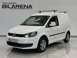 Vit Begagnad 2015 VW Caddy Minibuss | 79 900 kr (Marknadspris)