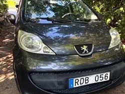 Grå Begagnad 2007 Peugeot 107 Halvkombi | 17 000 kr (Bra pris)