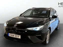 Svart (black) Begagnad 2022 MG MG5 EV Kombi | 229 900 kr (Bra pris)