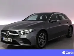 Mörkgrå Begagnad 2021 Mercedes A250 AMG Halvkombi | 303 900 kr (Marknadspris)