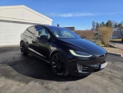 Svart Begagnad 2019 Tesla Model X SUV | 495 000 kr (Bra pris)