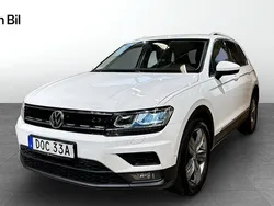 Vit (pure white) Begagnad 2019 VW Tiguan Executive SUV | 249 900 kr (Marknadspris)