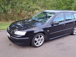 Svart Begagnad 2007 Saab 9-3 Linear Kombi | 15 000 kr (Bra pris)